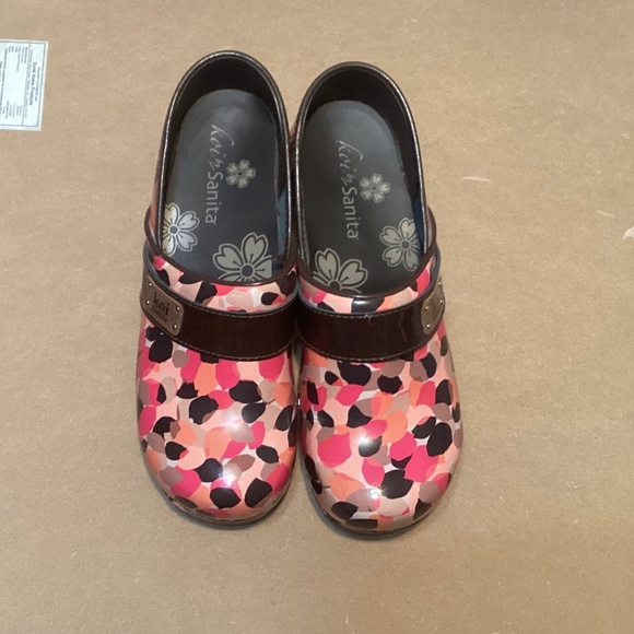SANITA Size 40 US 9-9.5 NURSE WAITRESS Danish Clogs Shoes 👞 - Picture 1 of 11